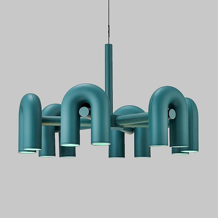 Подвесная Люстра Fanny 12 Green Imperiumloft 192011-23 - фото
