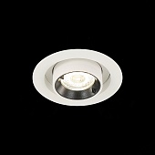 Св-к встр. Белый LED 1*12W 4000K 900Lm Ra80 24° IP20 D90xH92 180-240V ST702.248.12