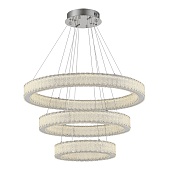 Люстра подвесная ST-Luce Хром/Хром LED 3*95W 3000K SL6008.103.03