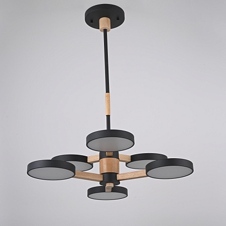 Подвесная Люстра Turna Dbl L6 Black Imperiumloft 229084-26 - фото