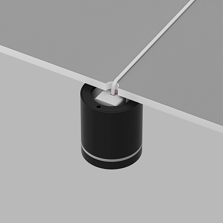 DK4013-BK Светильник накладной IP 20, 5 Вт, LED 4000, черный, алюминий/акрил - фото