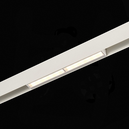 Магнитный трековый светильник Белый LED 1*12W 4000K 800Lm Ra>90 120° IP20 L220xW22xH46 ST804.546.12 - фото
