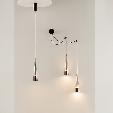 Настенный светильник (бра) Maytoni Sintesi P090WL-L24CH3K - фото