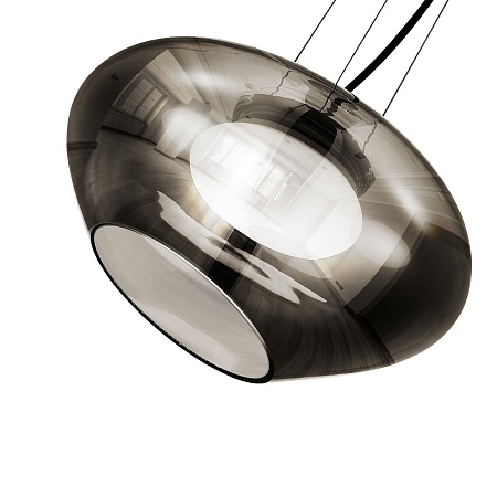 Светильник подвесной ST-Luce Латунь/Дымчатый, Белый LED 1*10W 3000K SL6019.303.01 - фото