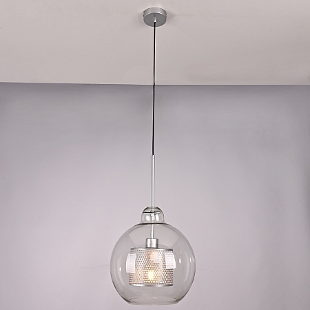 Подвесной Светильник Catch F Pear Silver D30 Imperiumloft 186714-26 - фото