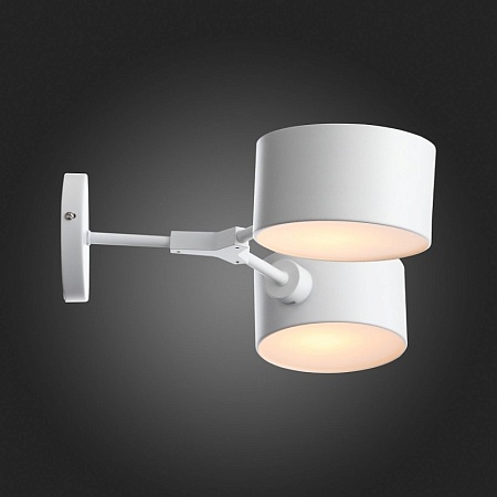 Светильник настенный Белый/Белый E14 2*60W SLE183501-02 - фото