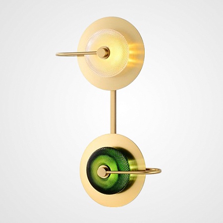 Бра Green Disk Double Imperiumloft 144306-22 - фото
