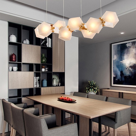 Люстра Gabriel Scott Welles Glass L2 Imperiumloft 123396-22 - фото