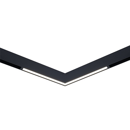 Магнитный трековый светильник Черный LED 1*20W 2700K-6500K 950Lm Ra90 120° IP20 L321xW3 ST800.409.20 - фото