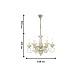 Подвесная люстра Favourite 1141-6P - фото