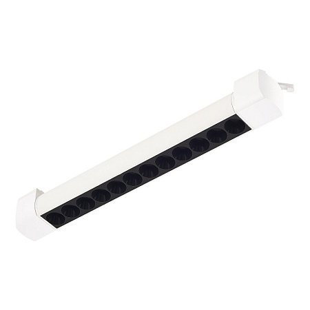Св-к трек. Белый LED 1*10W 4000K 875Lm Ra90 24 IP20 L387xW49xH54 170-240VV ST367.546.10 - фото