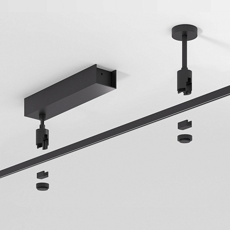 Esthetic Magnetic Декоративная стойка с вводом питания с местом под трансформатор h124 mm SMALL 85140/00 - фото
