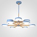 Подвесная Люстра Turna Dbl L12 Blue Imperiumloft 229092-26 - фото