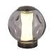 SL6520.404.01 Прикроватная лампа ST-Luce черный жемчуг/прозрачно-дымчатый LED 1*5W 4000K HELMI - фото