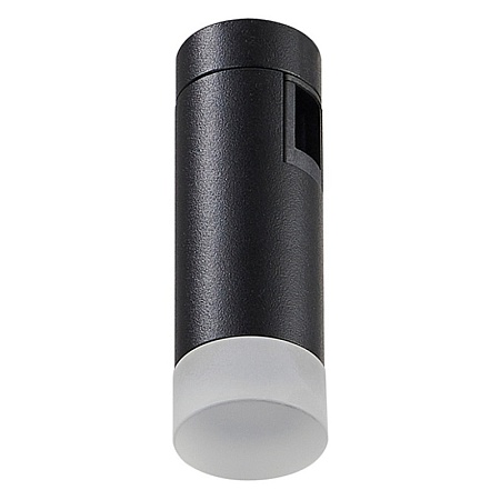 Магнитный трековый светильник FARM Черный LED 1*3W 3000K 91Lm Ra90 120 IP20 D29xH90 24V ST812.406.03 - фото