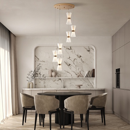 Подвесной светильник Freya Dress FR5438PL-L6G - фото