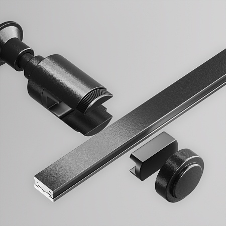 Крепление настенное Wall  одинарное Flarity черный - фото