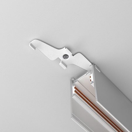 Фиксатор для накладного монтажа Exility белый - фото