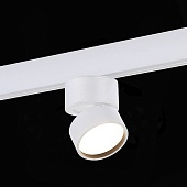 Магнитный трековый светильник Белый LED 1*9W 3000K 550Lm Ra&gt;90 120° IP20 D85xH126 48V ST809.536.09