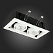 Св-к встр. Черный, Белый GU10 2*50W IP20 L245xW126xH70 220V Без ламп ST250.558.02 - фото