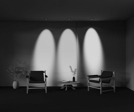 Встраиваемый светильник Technical DL105-12W4K-B - фото