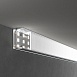 Накладной алюминиевый профиль для LED ленты под ленту до 18,5 мм LL-2-ALP018 - фото