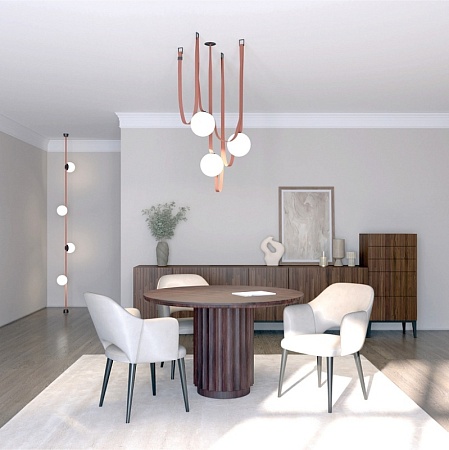 Светильник на шине Denkirs BELTY ORB DK5550-BK - фото