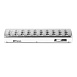 Светильник аккумуляторный, 6 LED/1W 230V, AC/DC  зеленый 355*145*25 mm, серебристый, Выход, EL50 - фото