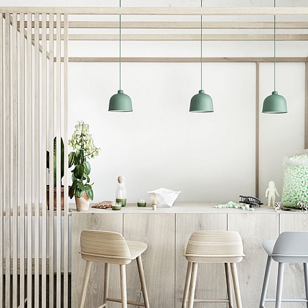 Люстра Grain Pendant Lamp Blue Imperiumloft 178317-26 - фото