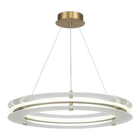 Светильник подвесной ST-Luce золотистый/Прозрачный LED 1*40W 4000K SL6245.203.01 - фото