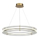 Светильник подвесной ST-Luce золотистый/Прозрачный LED 1*40W 4000K SL6245.203.01 - фото