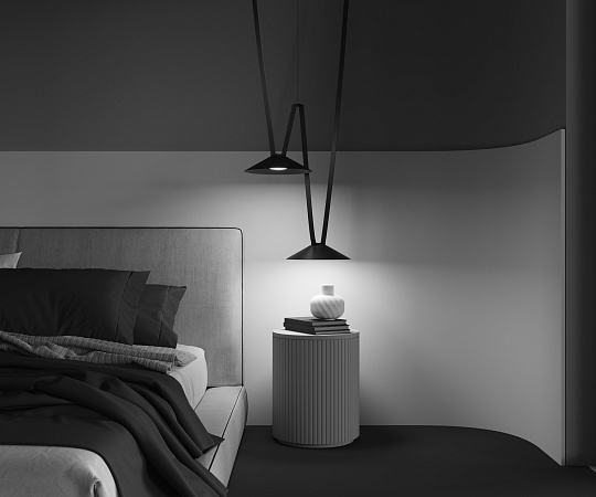 Подвесной светильник Technical Campana TR127B-12W4K-B - фото