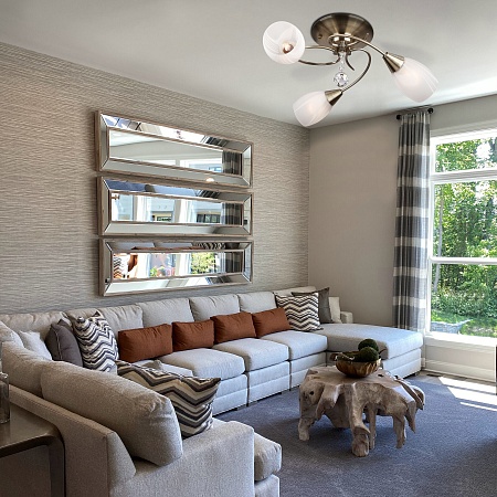 Потолочный светильник Eurosvet 30100/3 античная бронза - фото