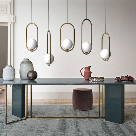 Подвесной Светильник Matthew Mccormick Hoop 50 Бронза Mila Pendant Imperiumloft 181904-22 - фото