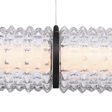 Светильник подвесной ST-Luce черный/прозрачный LED 1*37W 4000K SL6144.413.01 - фото
