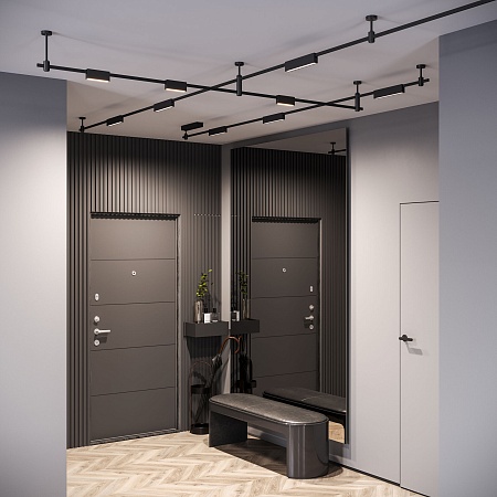 Esthetic Magnetic Декоративная стойка с вводом питания (с местом под блок питания) 124 мм 85140/00 Elektrostandard - фото