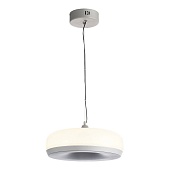 Светильник подвесной ST-Luce Серый/Молочный LED 1*42W 3000K SL6014.503.01
