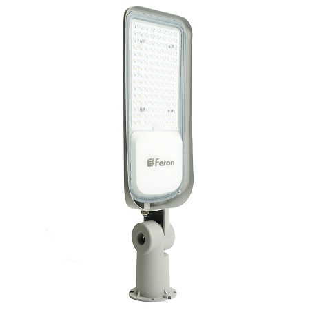Светодиодный уличный консольный светильник Feron SP3060 80W 6400K 100-265V/50Hz, серый - фото