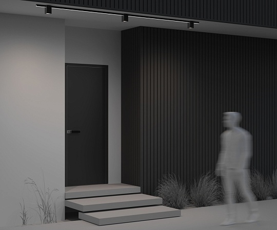 Уличный трековый светильник Outdoor O-TR01-3-S-16WB3K - фото