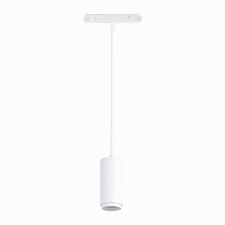 Магнитный трековый светильник подвесной ZOOM Белый LED 1*6W 4000K 667Lm Ra>80 10-60° IP ST357.543.06 - фото