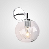 Бра Rh Utilitaire Globe Shade Single Sconce Silver Imperiumloft 123277-22