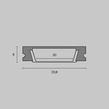 Комплектующие к светодиодной ленте Led Strip ALM002S-2M - фото