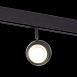 Магнитный трековый светильник Черный LED 1*10W 4000K 470Lm Ra>80 36° IP20 L120xW50xH176 ST355.446.10 - фото