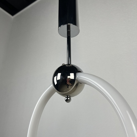 Подвесной Светильник Ring L D30 Серебро Imperiumloft 178413-26 - фото