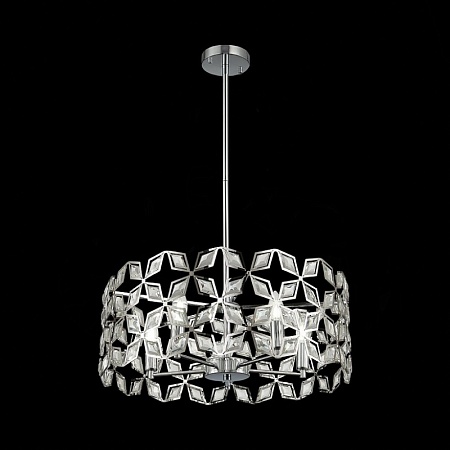 Светильник подвесной ST-Luce хром/прозрачный E14 5*60W SL1104.103.05 - фото