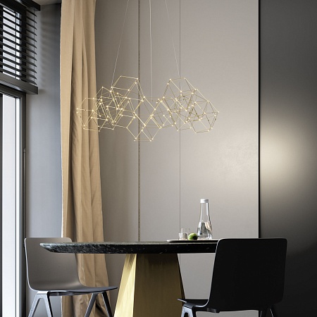 Подвесной акцентный светильник Eurosvet 90169/12 медь - фото