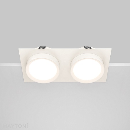 Встраиваемый светильник Technical Hoop DL086-02-GX53-SQ-W - фото