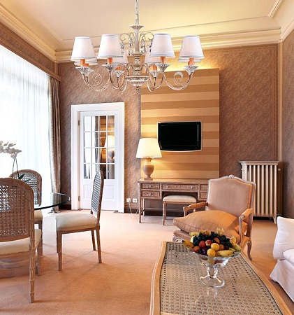 Подвесная люстра Arti Lampadari Camisa E 1.1.8 C - фото