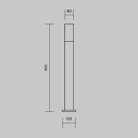 Ландшафтный светильник Outdoor O418FL-01GR1 - фото