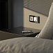 Рамка на 2 поста Elite (черный, стекло) W0022448 - фото